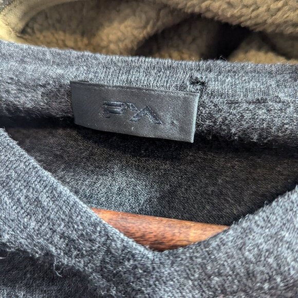 PATRICK ASSARAF - 100% Cashmere grey sweater - Sz XL - Picture 5 of 6